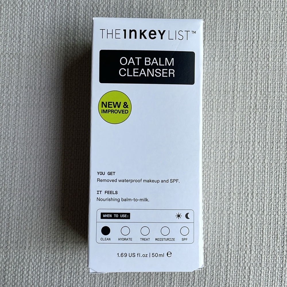 The Inkey List Oat Balm Cleanser 50ml new in box - Picture 2 of 10